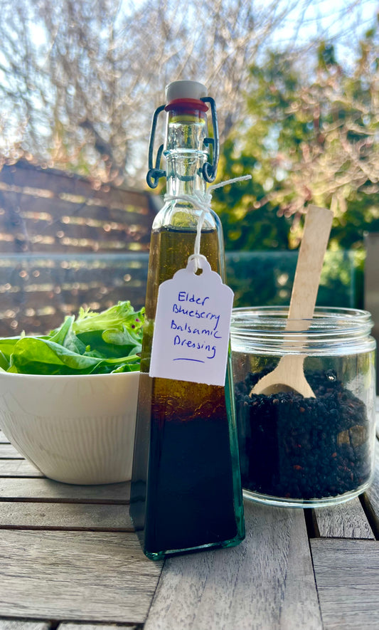 Elder-Blueberry Balsamic Dressing