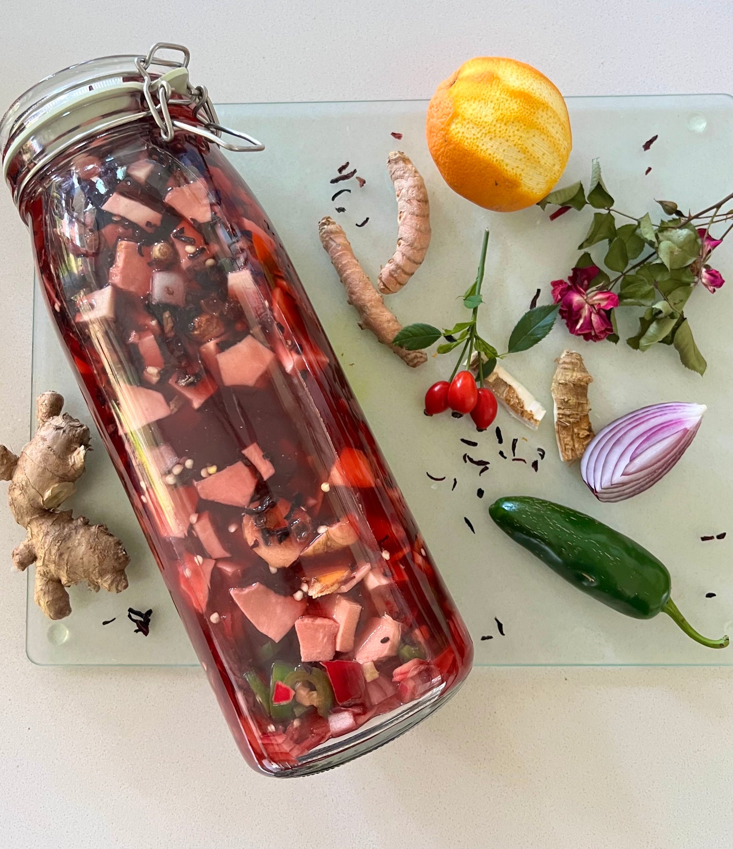 Rosehip&Hibiscus Fire Cider