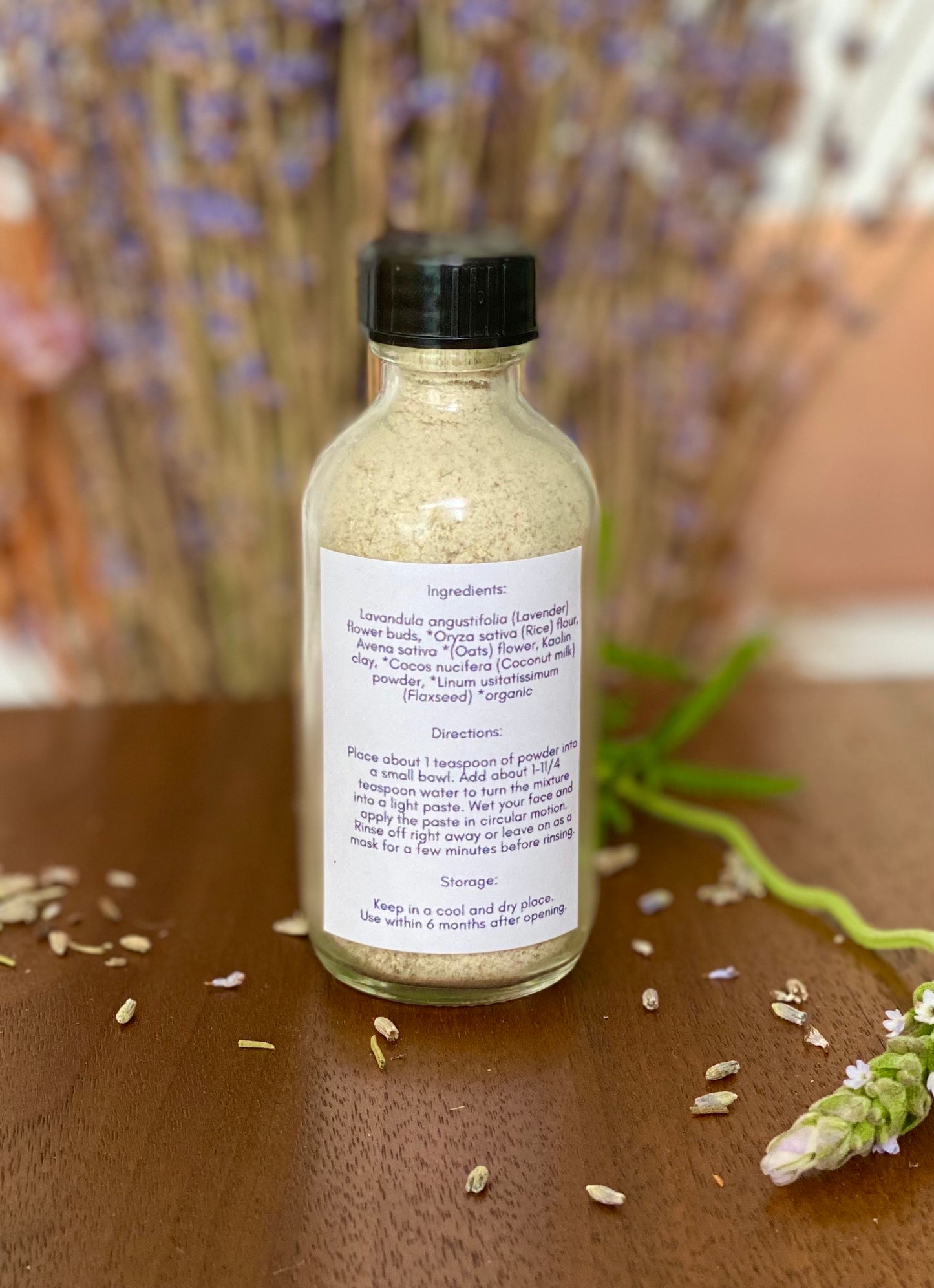 Lavender Face Cleansing Grains