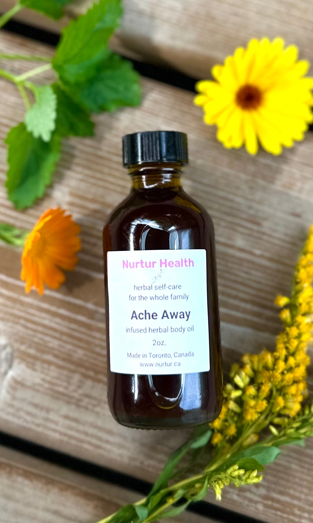 Ache Away Herbal Body Oil