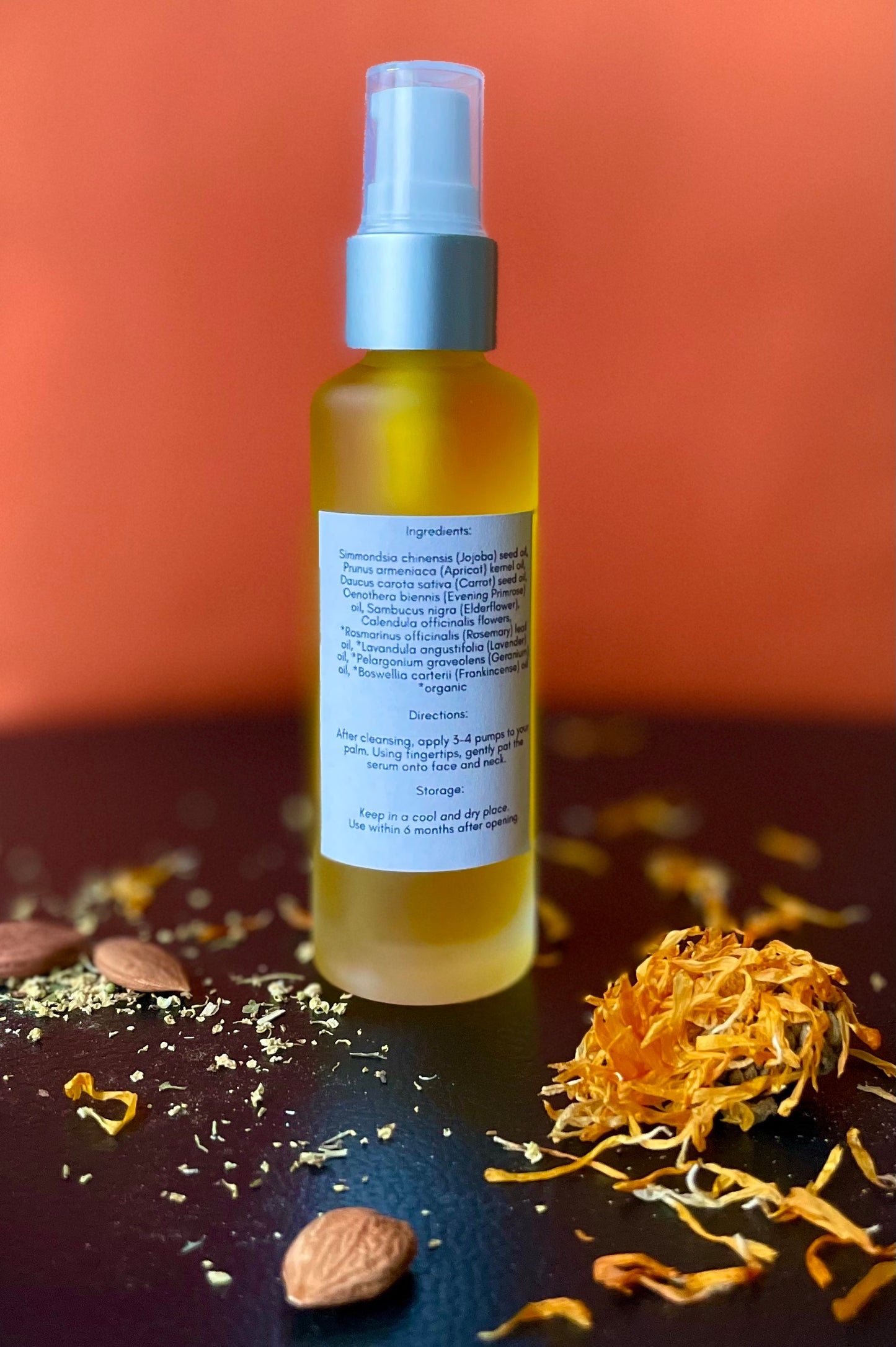 Replenish Face Serum Oil with Elderflower and Calendula