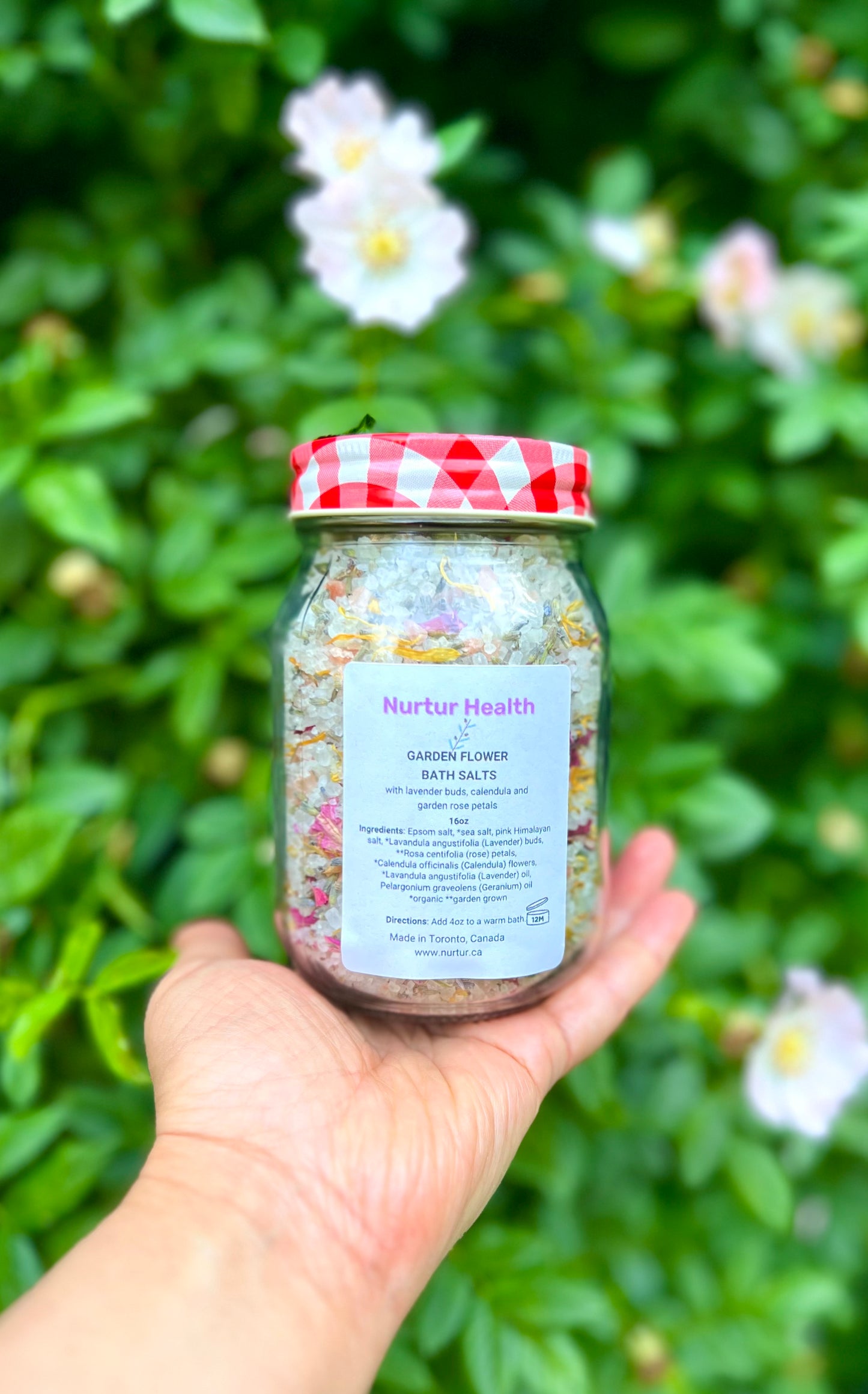 Garden Flower Bath Salts