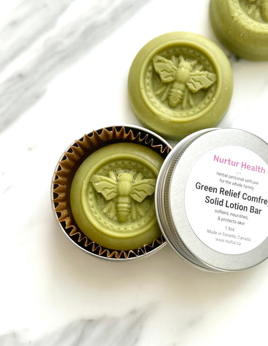 Green Relief Comfrey Solid Lotion Bar