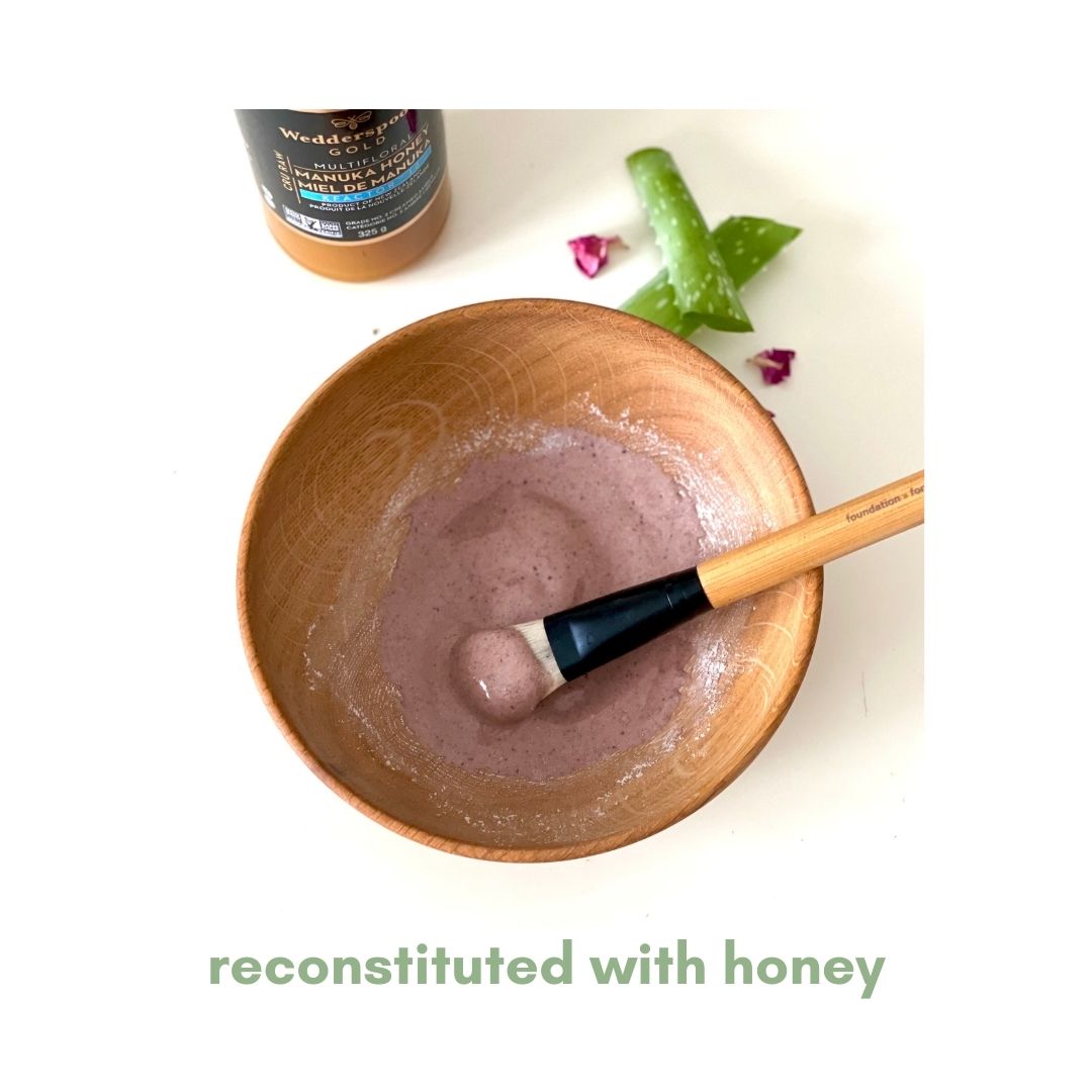 Aloe and Rose Clay Mask  with Hyaluronic Acid