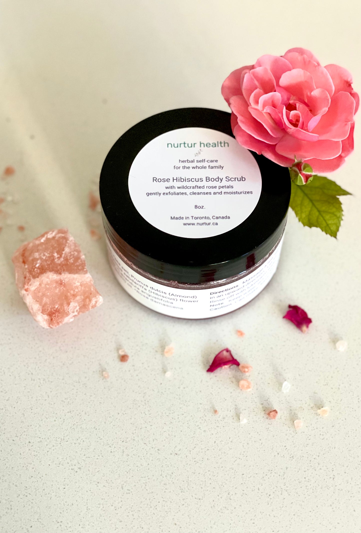 Rose Hibiscus Body Scrub