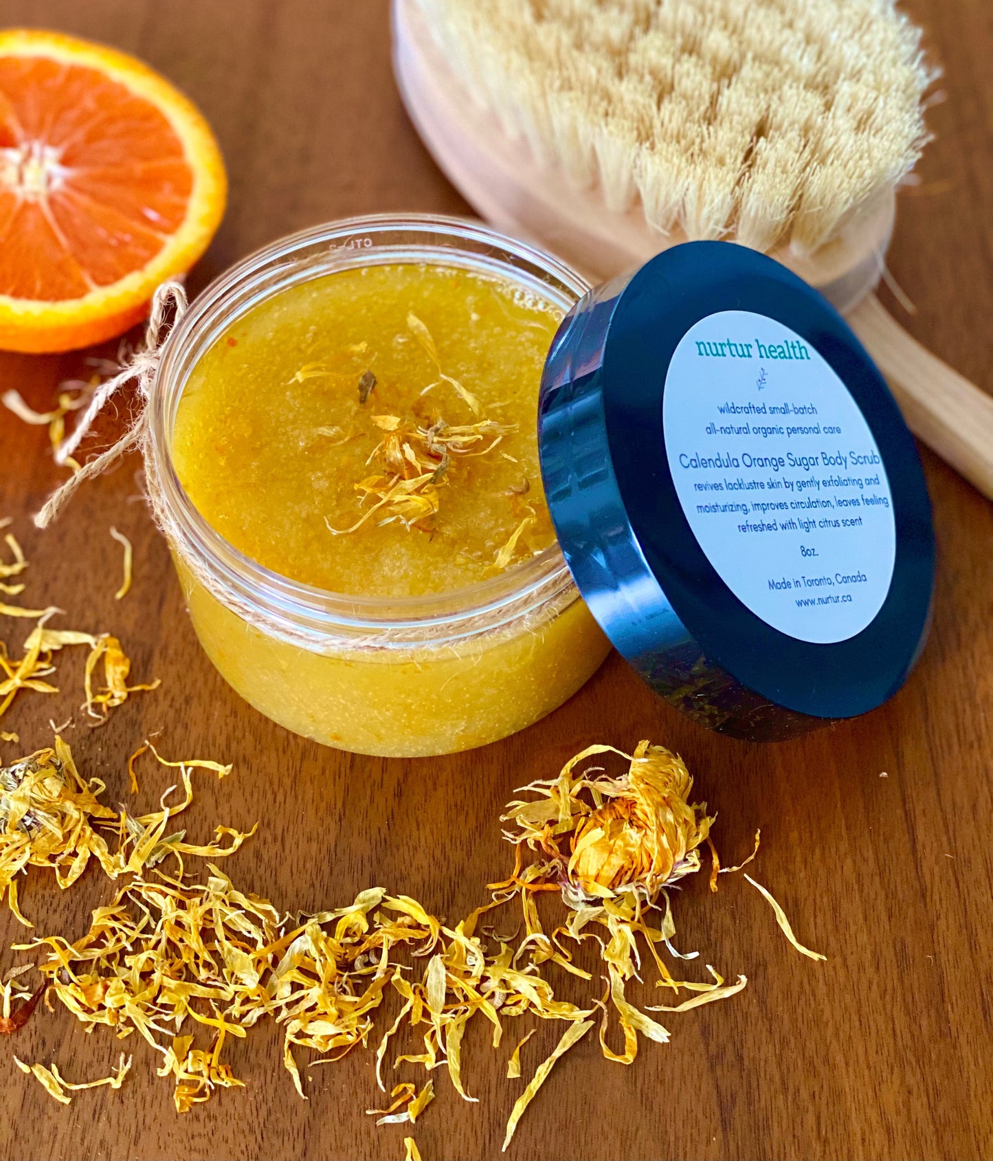 Calendula Orange Sugar Body Scrub